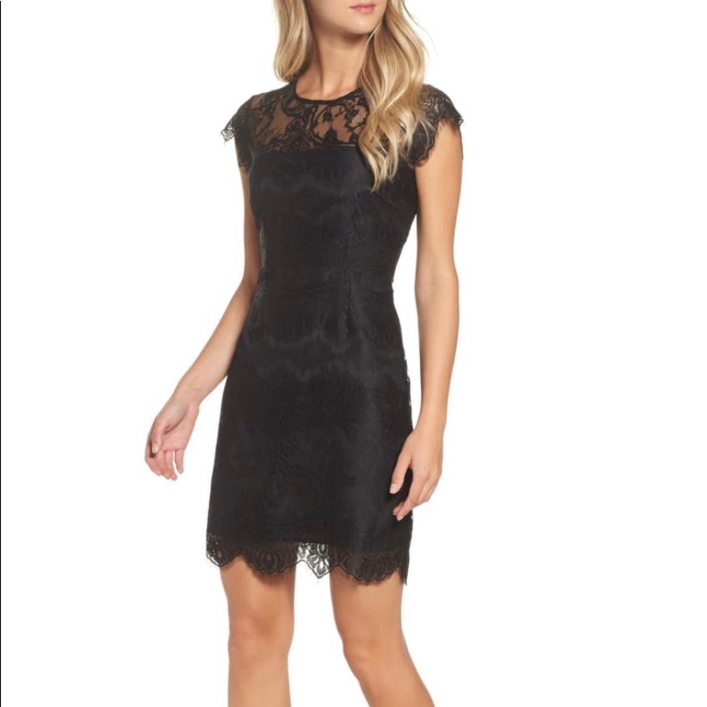 BB Dakota black cocktail dress